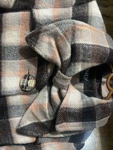 ONLY Plaid Wool Blend Jacket