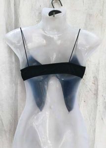 Gothic Black Crop Top