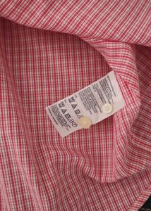 Tommy Hilfiger Men's Pink Gingham Shirt