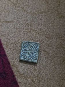 Antique Square Seal Charm