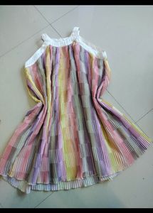 Pleated Halterneck Top