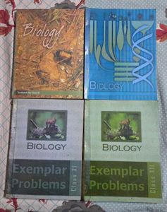 Set of 4 Biology Textbooks for Class XI & XII