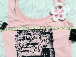 Cute Pink Graphic y2k Tank Top