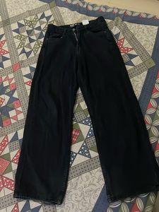Black Wide Leg Jeans