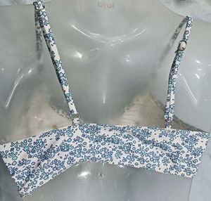 Floral 🤎Print Bikini Top