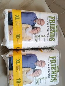Easy Friends Adult Diapers XL (2 Packs)