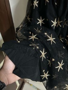 Starry Night Black Mini Dress