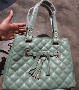 NH Branded Mint Quilts Handbags For Women