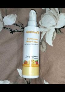 WishCare Sunscreen Body Lotion SPF 50