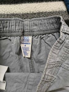 Set 4 Cargo Pants &amp; Shorts for boys 6 to 8 yrs