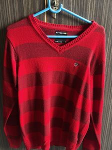 Ruggers Striped V-Neck Sweater