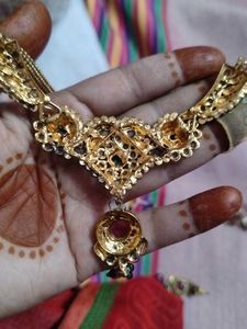 Polaki Necklace and Earring Set
