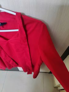 Red Her By Invictus Top (Size M)