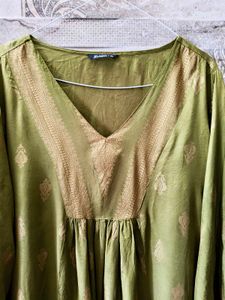 Zudio Green Kurta