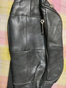 Preloved|Pure Leather Waist/Fanny Bag
