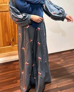 Hand Embroidered Abaya