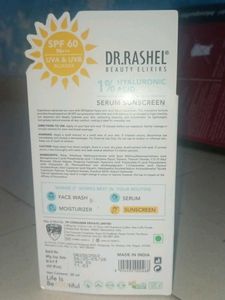 Dr. Rashel Hyaluronic Acid Serum Sunscreen SPF 60