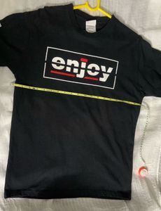 Imported Unisex Black Graphic T-Shirt