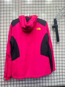 North Face Pink Black Jacket