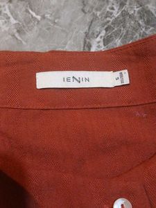 💗Chic Rusty Orange Button-Up Top 💗
