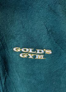 Gold's Gym vintage Fleece half jacket 🦺