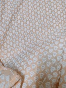 Peach Chikankari Kurta