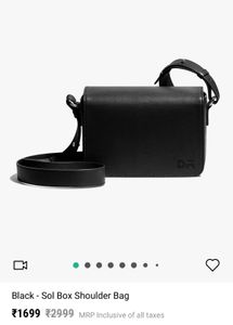 Daily Objects Box Shoulder Bag