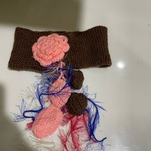 Designer Woollen Neck Band And Socks