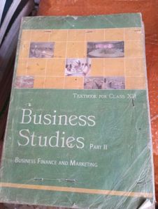 Class XII Business Studies Books