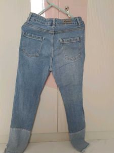 Distressed Denim Jeans