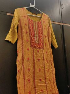 Yellow Kurta