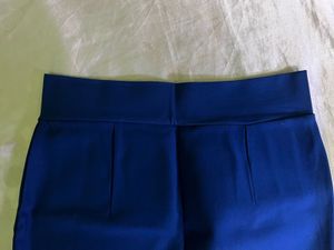 Brand New Elegant Royal Blue Midi Skirt