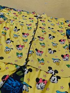 Cute Disney Character Pajama Set