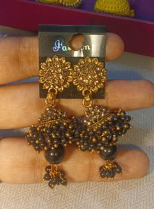 Set of 3 Pairs Jhumka Earrings | Single is also av
