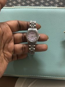 Elegant Women's Silver Watch