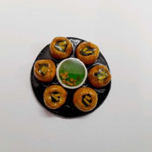 Pani Puri - Fridge Magnet