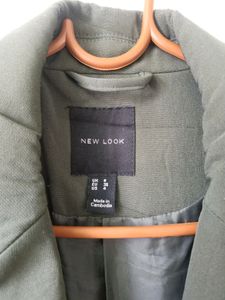 New Look Khaki Blazer Jacket