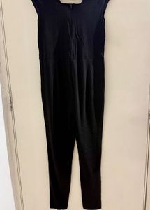 Chic Black and White Jumpsuit