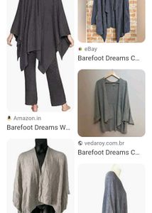 Elegant Gray Poncho