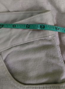 Original Important Lee Flared Jeans White