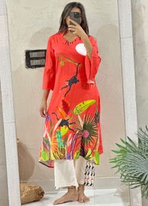 Completely new pakistani Print Kurta Set