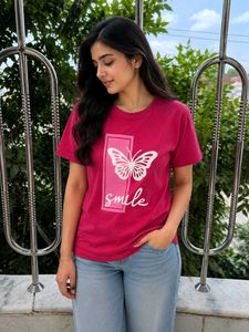Cute Butterfly "Smile" T-Shirt