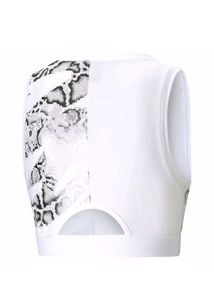 Puma Snake Print Sports Bra (size US XL)