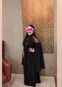 Elegant Black Bell Sleeve Dress