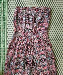 Boho Strapless Jumpsuit! 🪸🌷