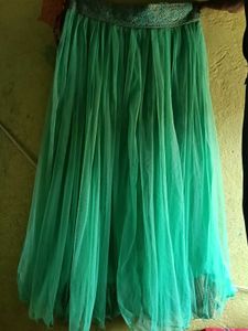 Stunning Green Lehenga Choli Set