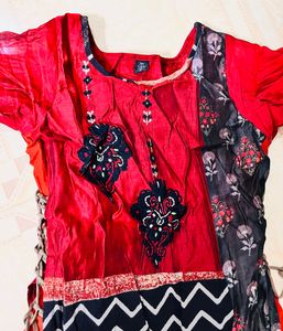 Ethnic Multicolour Gown