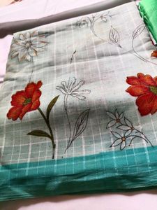 Beautiful Floral Print Sarees combo