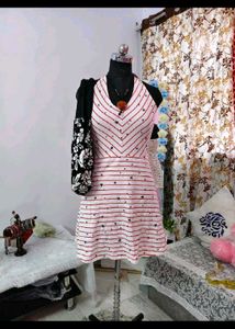 Cute Striped & Star Dress