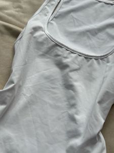 Savana Sleek White Tank Top